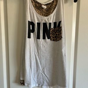 VS Pink Muscle Tank